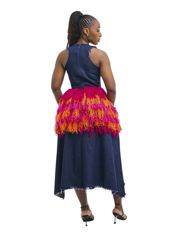 Ipin Fringed Dress - View 4