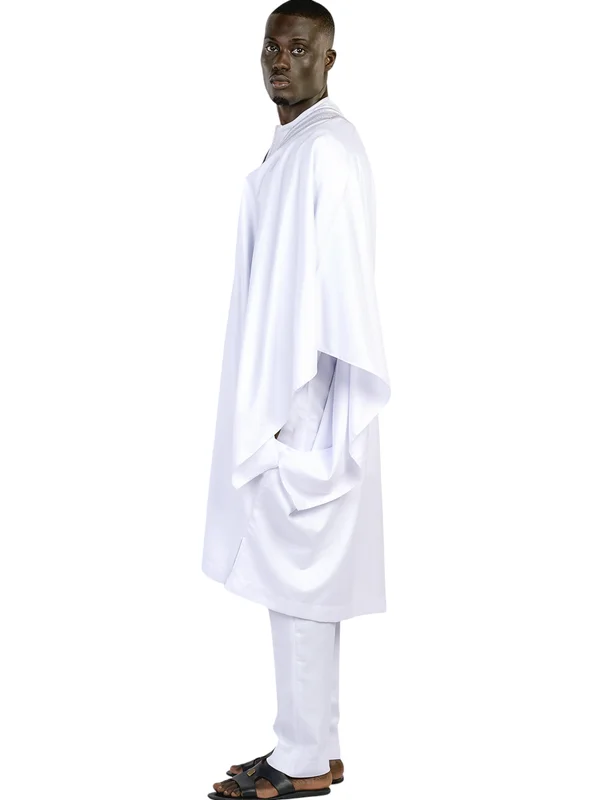 Ensemble 3 Pieces Niang blanc - View 4