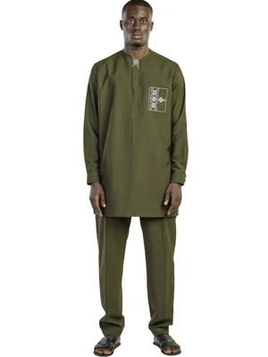 Demi Saison Mohamed vert