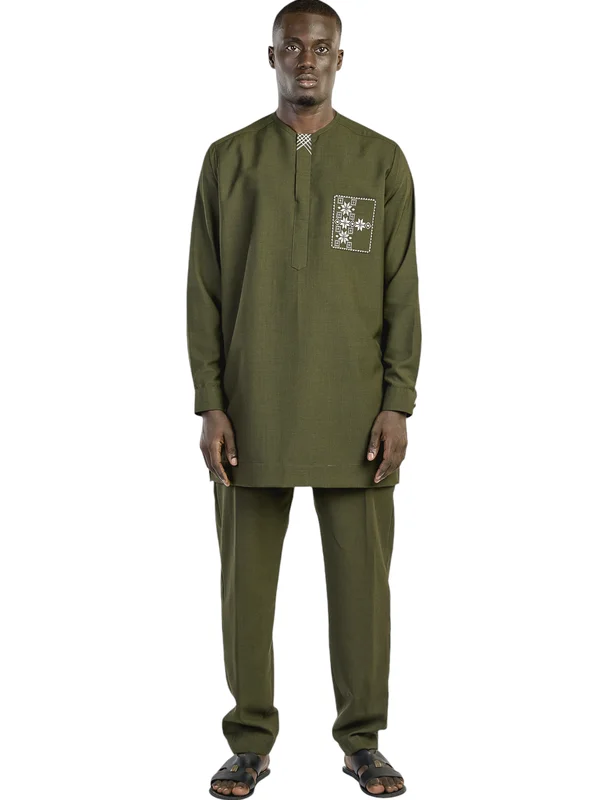 Demi Saison Mohamed vert