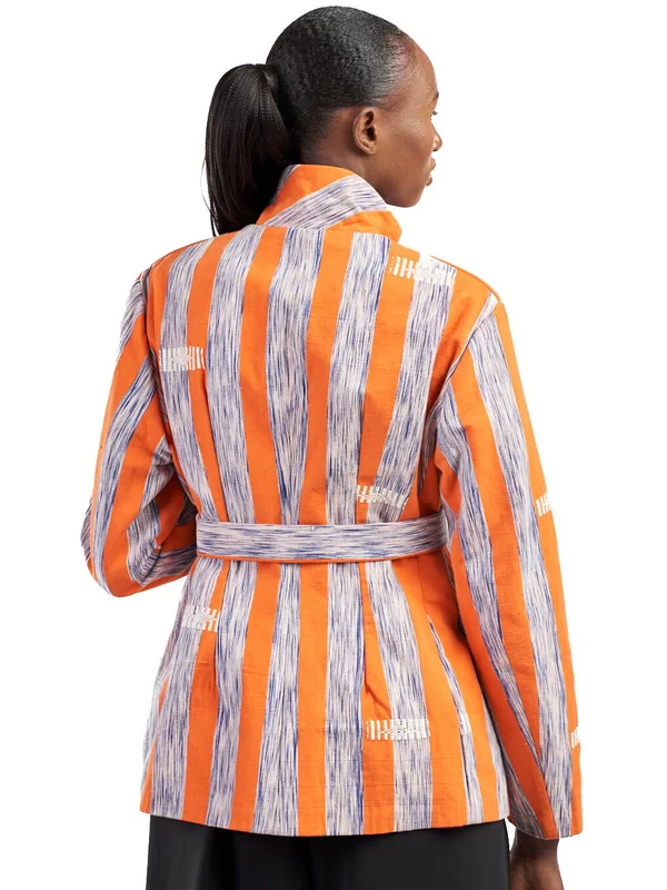 Veste Nancy Croisée à ceinture - View 5