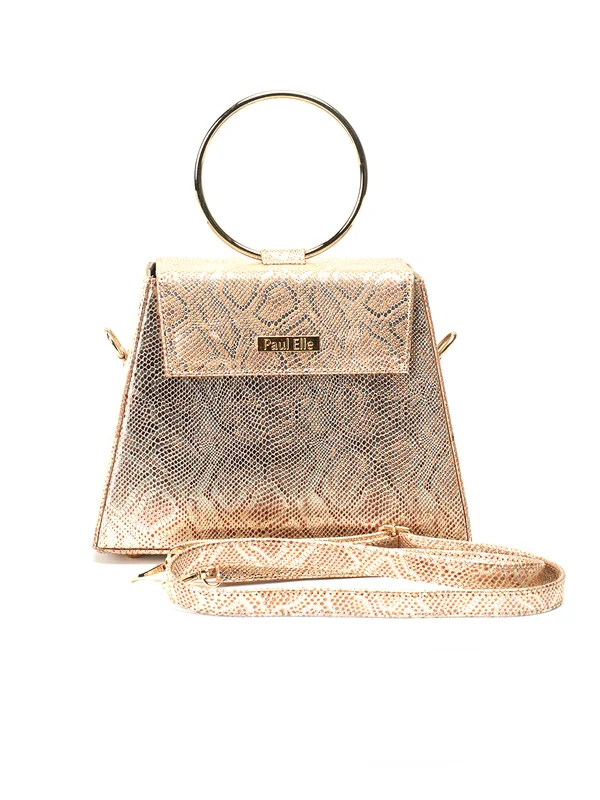 LADY 'D BAG (GOLD) - View 2