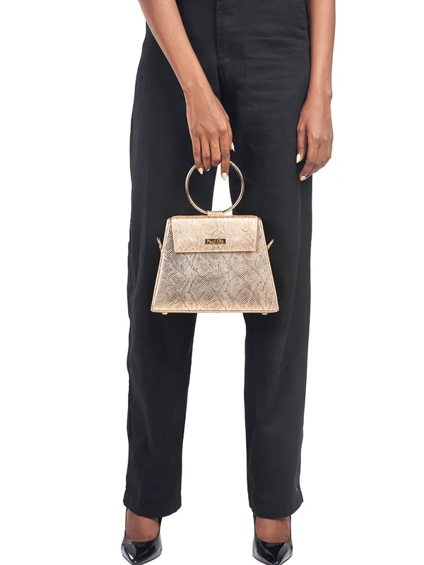 LADY 'D BAG (GOLD) - View 3